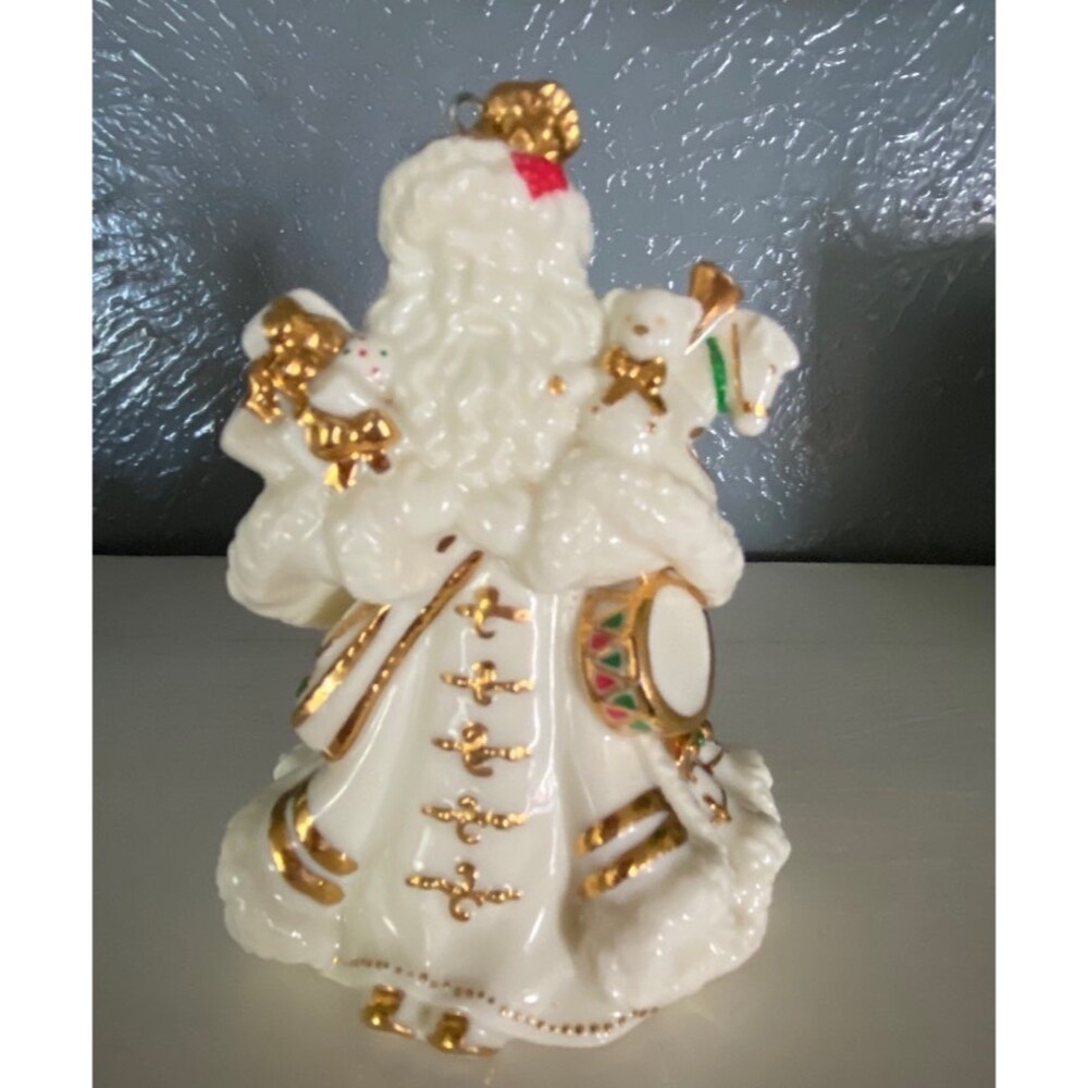 Vintage porcelain Santa Claus ornament with music box - Picture 3 of 6